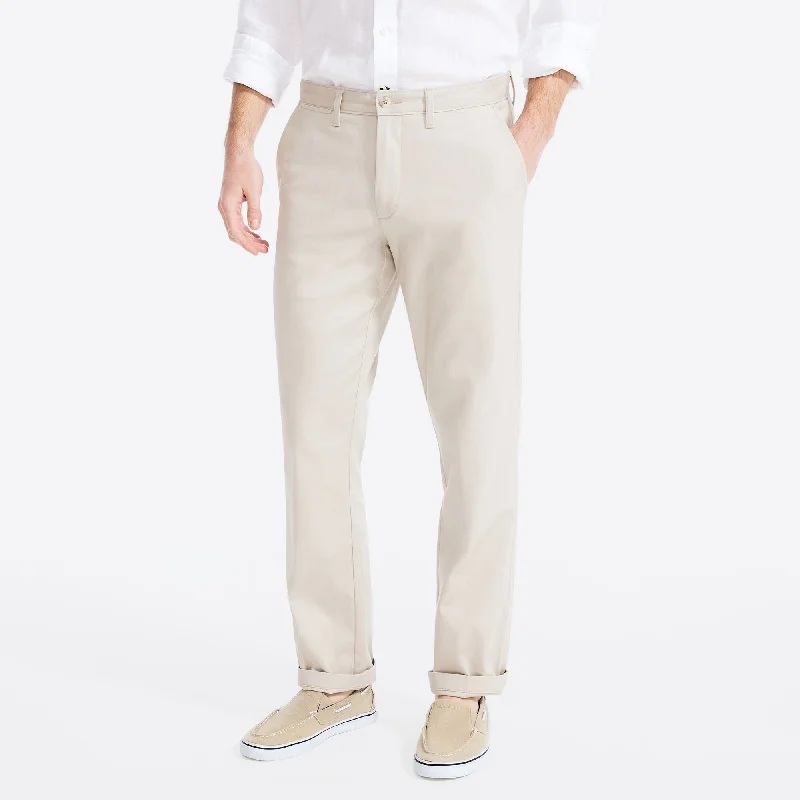 Weekend Deals That Dazzle Nautica Mens Classic Fit Wrinkle-Resistant Deck Pant