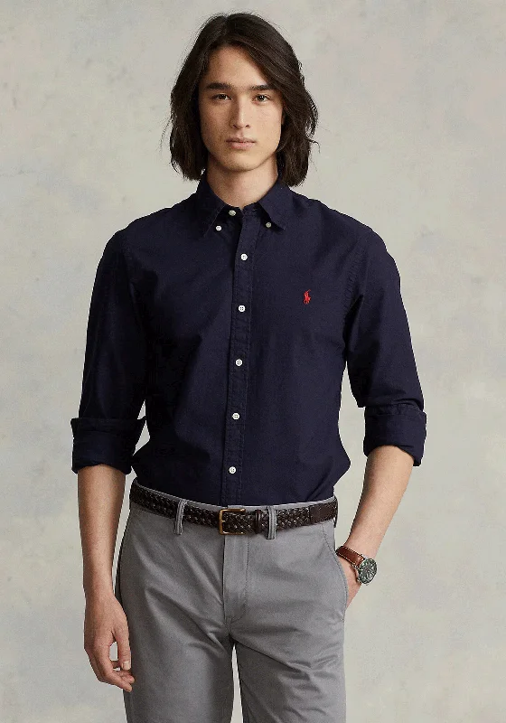 Extra Savings Ralph Lauren Garment-Dyed Oxford Shirt, Navy