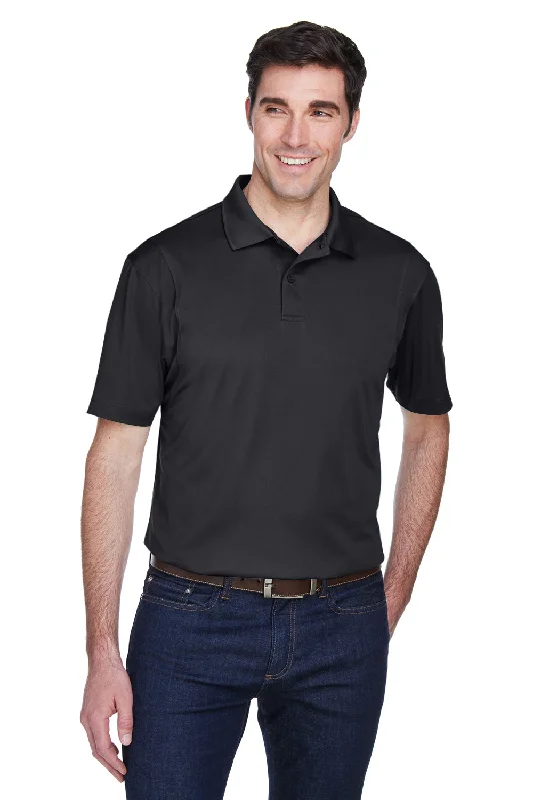 Weekend Deals That Please Harriton Mens Moisture Wicking Short Sleeve Polo Shirt - Black - Closeout Weekend Deals That Please Harriton Mens Moisture Wicking Short Sleeve Polo Shirt - Black - Closeout