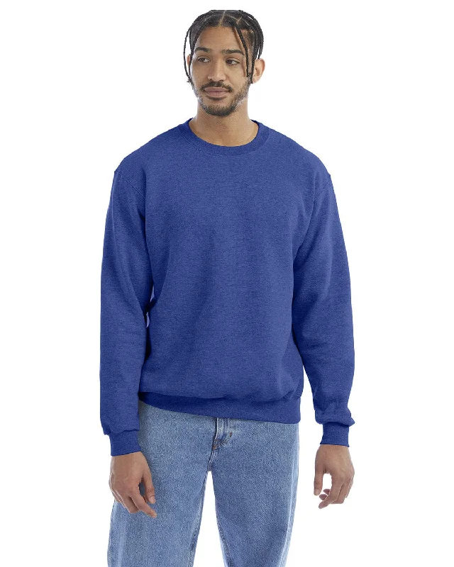 Quick Sale Champion EcoSmart Crewneck Sweatshirt | Royal Blue Hthr