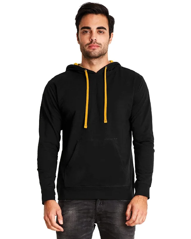 Unbeatable Prices Next Level Unisex French Terry Pullover Hoodie | Black/ Gold