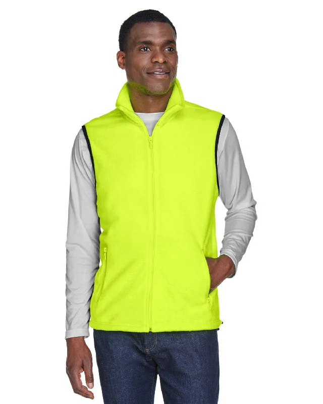 Act Fast Harriton Fleece Vest | Safety Yellow