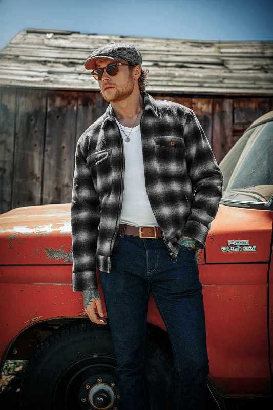 Deal of the Day &SONS Cab Coat Grey Check