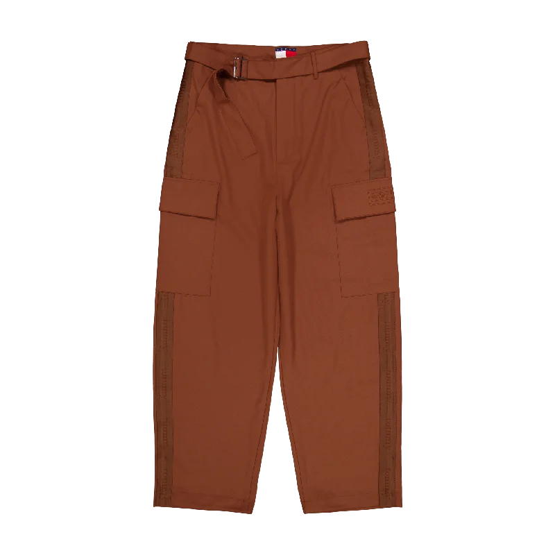 Hurry In Tjcu Wide Fit Cargo Trousers Pumpkin Paradise