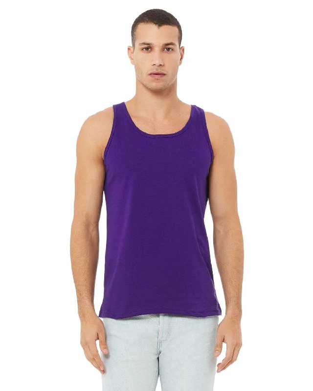 Weekend Offers That Shine Bella+Canvas Unisex Jersey Tank | Team Purple