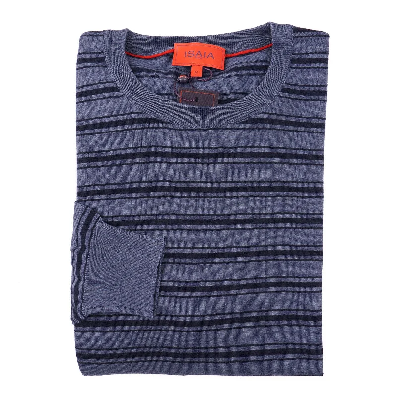 Weekend Bargains to Celebrate Isaia Lightweight Cashmere-Silk Sweater