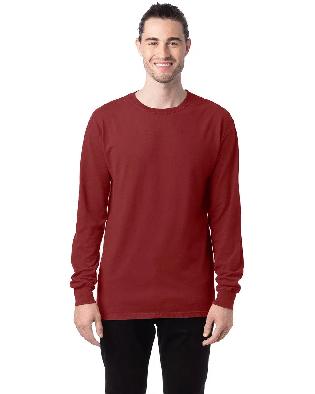 Weekend Deals That Spark ComfortWash by Hanes Unisex 100% Ringspun Cotton Long Sleeve T-Shirt | Cayenne Weekend Deals That Spark ComfortWash by Hanes Unisex 100% Ringspun Cotton Long Sleeve T-Shirt | Cayenne