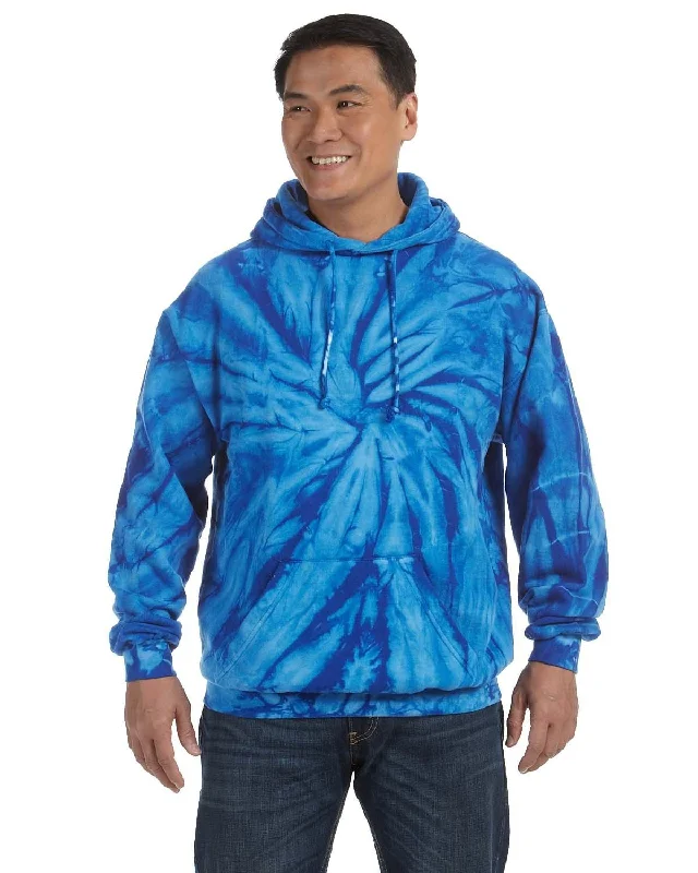 Weekend Offers You Can't Ignore Tie-Dye Pullover Hoodie | Spider Royal