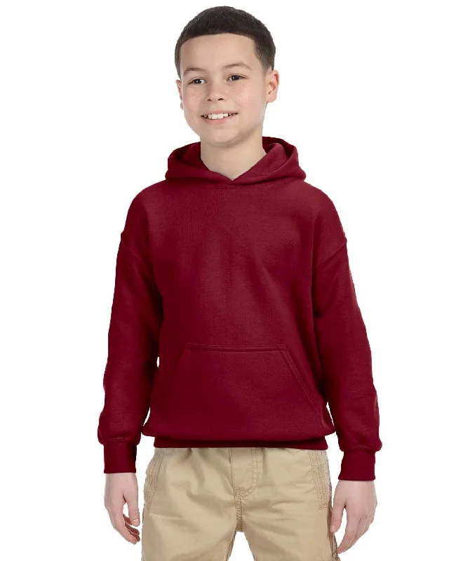 Online Only Gildan Youth Lightweight 50/50 Hoodie | Garnet