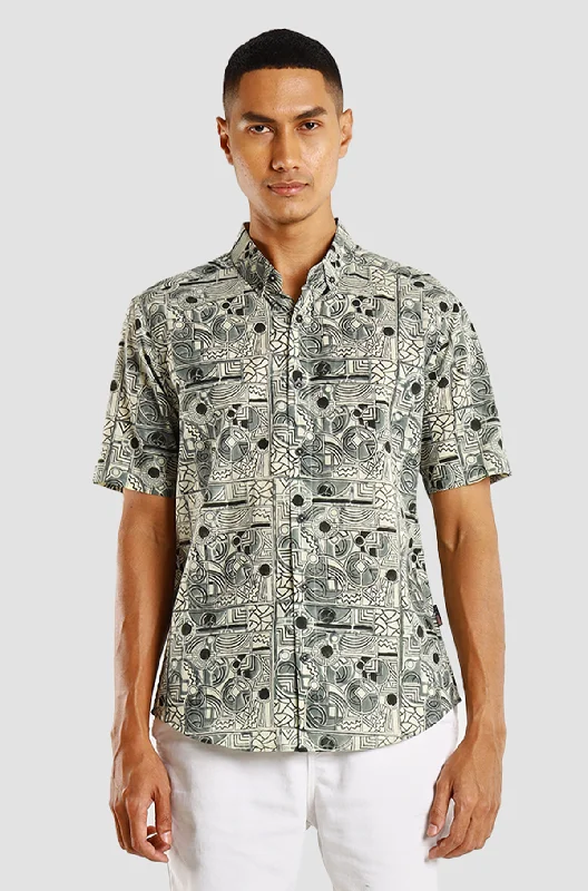 Epic Deals Maharaja Slim Fit Circle in Alloy Black Sand