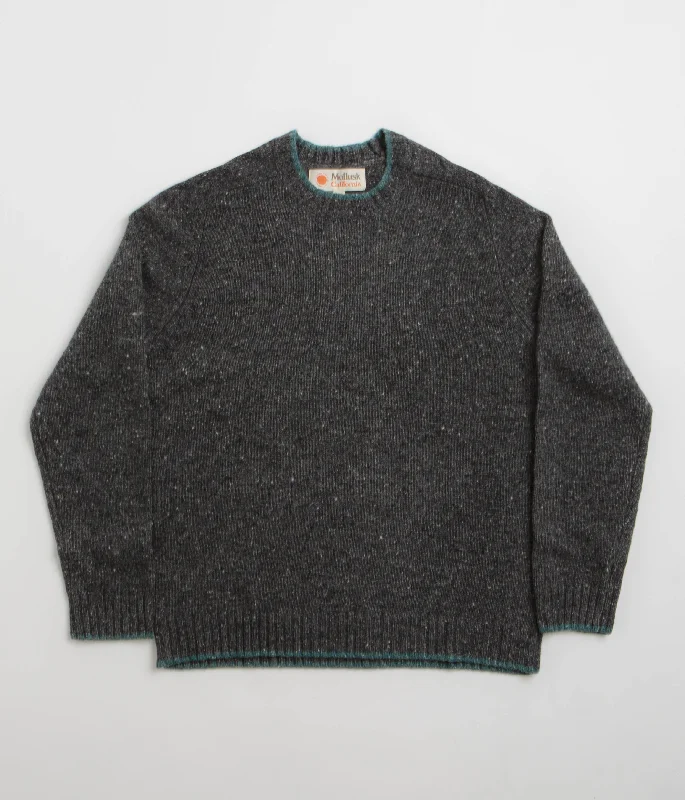 Price Drop Mollusk Cambridge Sweatshirt - Charcoal Tipped