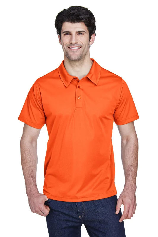 Weekend Savings Delight Team 365 Mens Command Performance Moisture Wicking Short Sleeve Polo Shirt - Orange