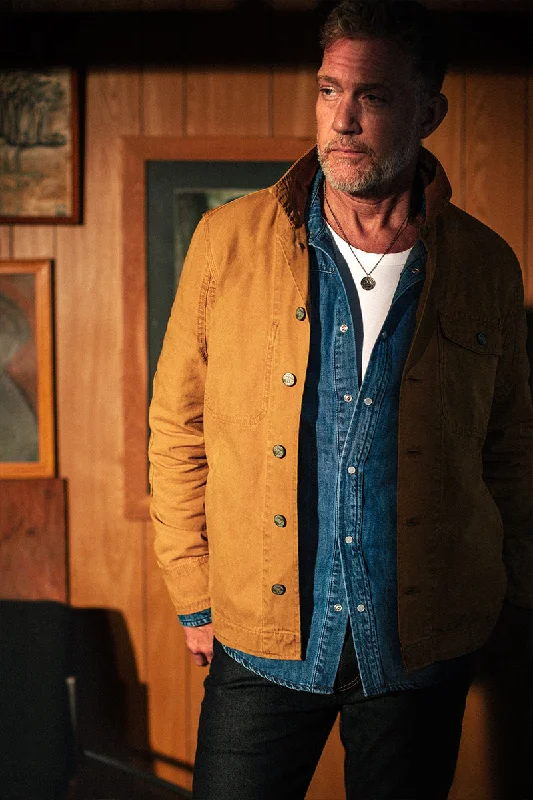 Seasonal Sale RYDER Hardwear Canvas Jacket Tan