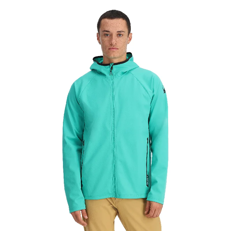Weekend Shopping Extravaganza Mens Gridweb ShellFleece™ Hoodie  - Teal Green