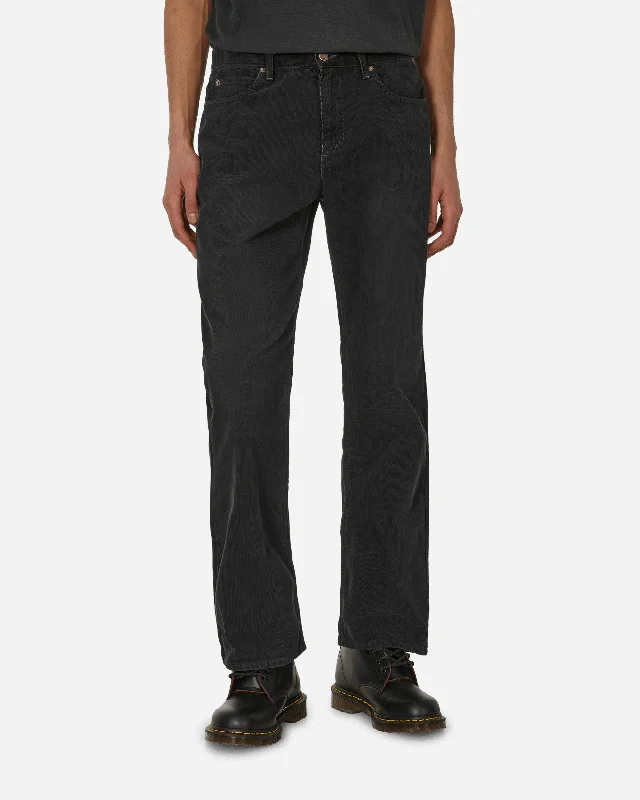 Now or Never Bootcut Cordurory Pants Black