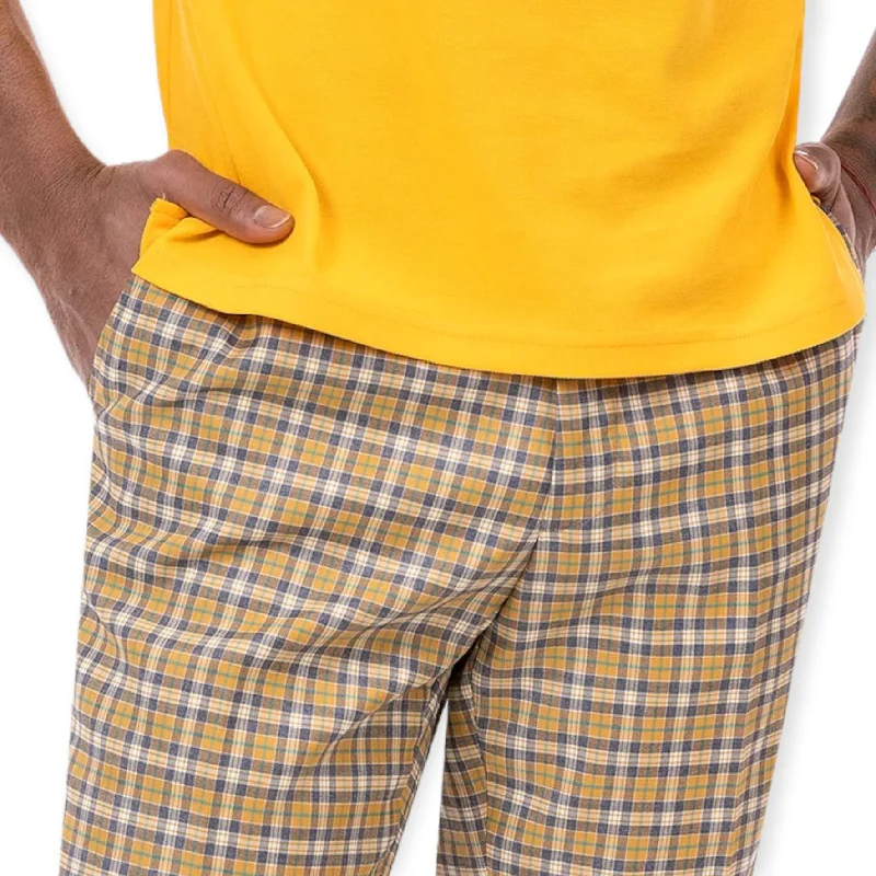 Super Sale KENT & PARK: Slim Fit Plaid Pants PL81