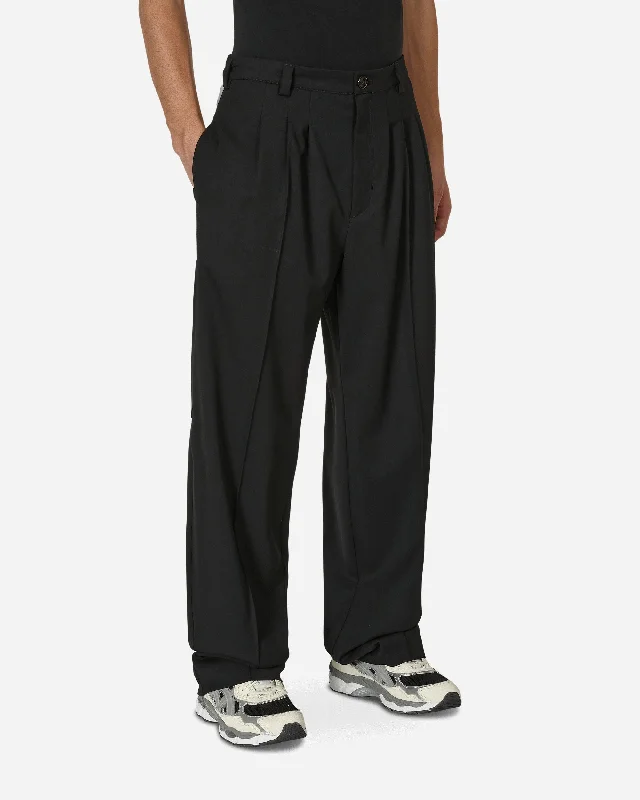 Special Buy Kreuk Tailored Trousers Crow Black