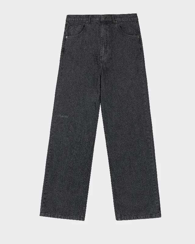 Price Drop Hackney Baggy Denim Black