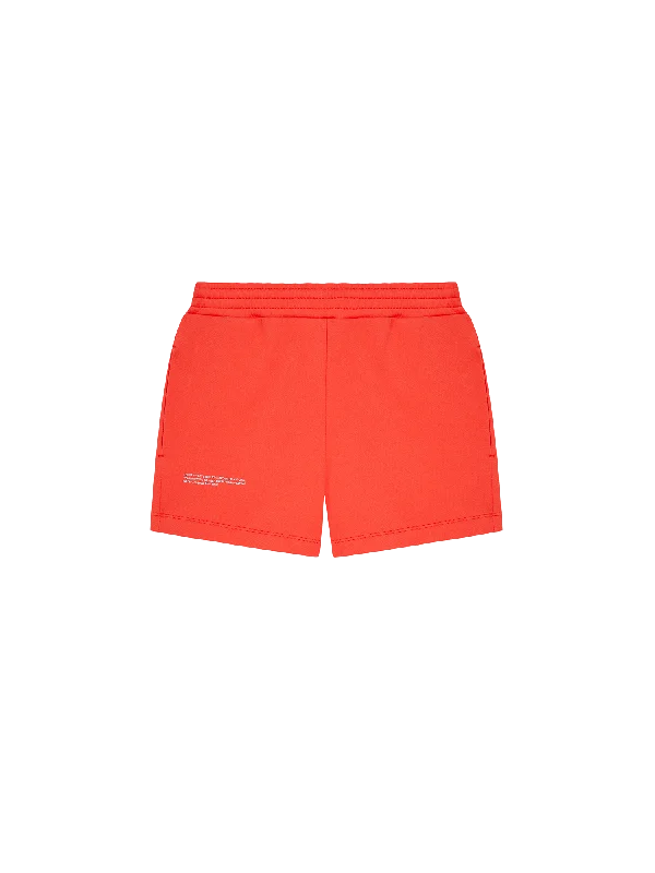 Price Cut Mens 365 Midweight Shorts—dragon fruit red