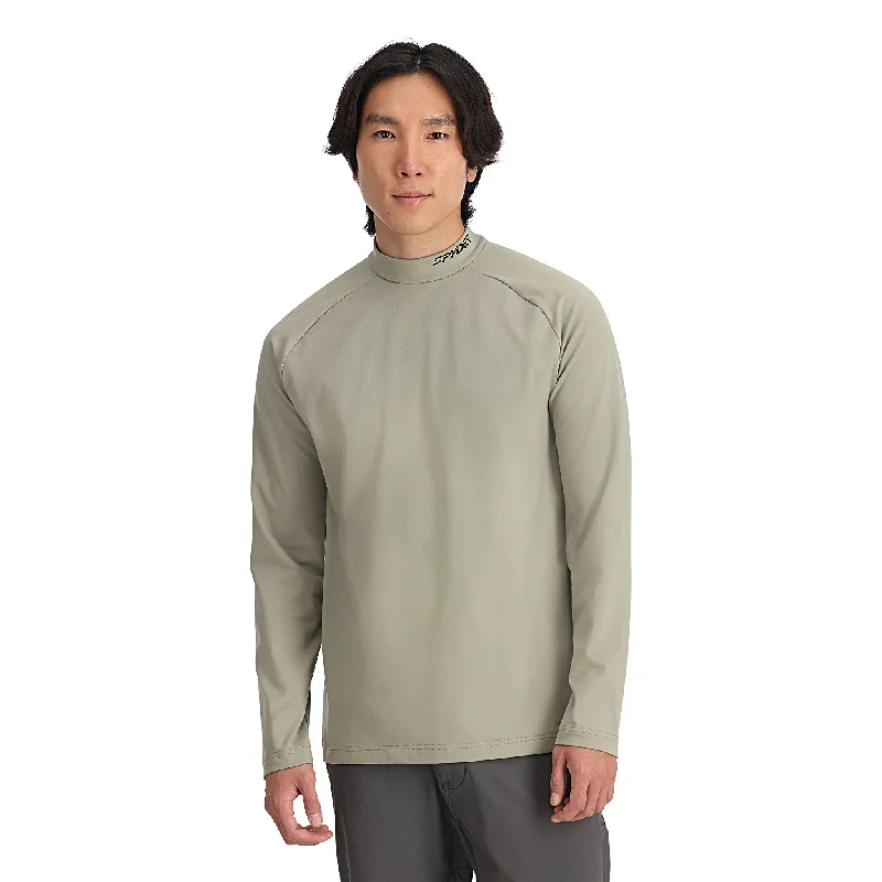 Take Action Mens Castle Mock Crew - Concrete