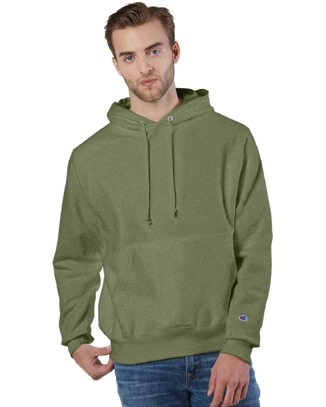 Super Sale Champion Reverse Weave Hooded Sweatshirt | Fresh Olive
