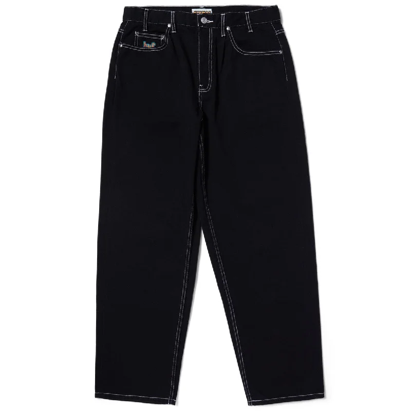 Take Action HUF Cromer Pants - Black/White