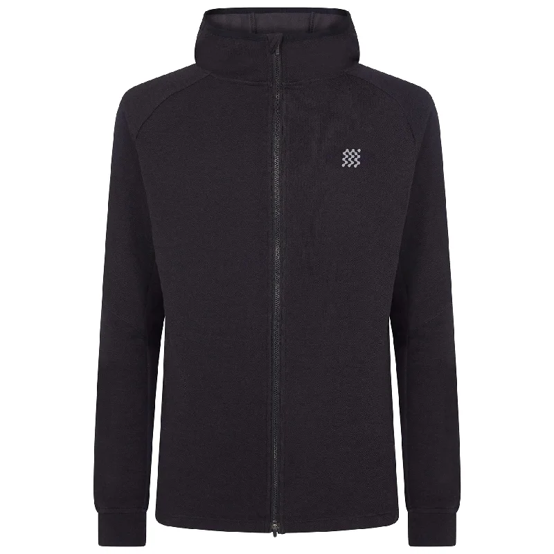 Referral Discount Recycled Tech Hoodie Black - AW24