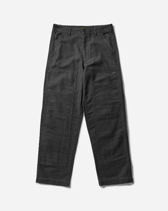 Steals and Deals Men's Chamois Double-Knee Pants Anthracite