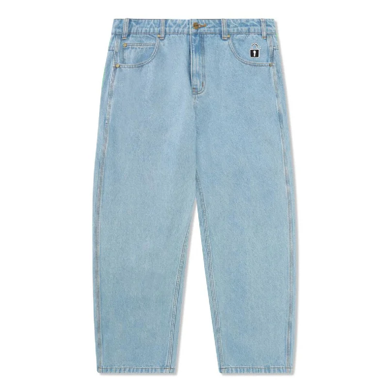 Weekend Savings Delight Butter Goods - Lock Denim Jeans Light Indigo