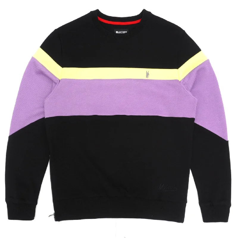 Reduced Prices M4392 Makobi Monogram Sweater - Black