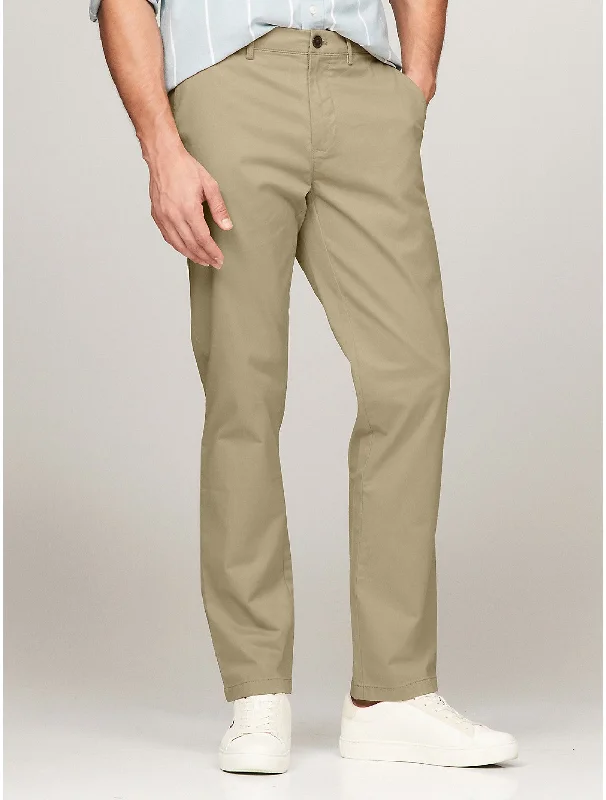 Flash Deal Tommy Hilfiger Men's Straight Fit THFlex Tommy Chino