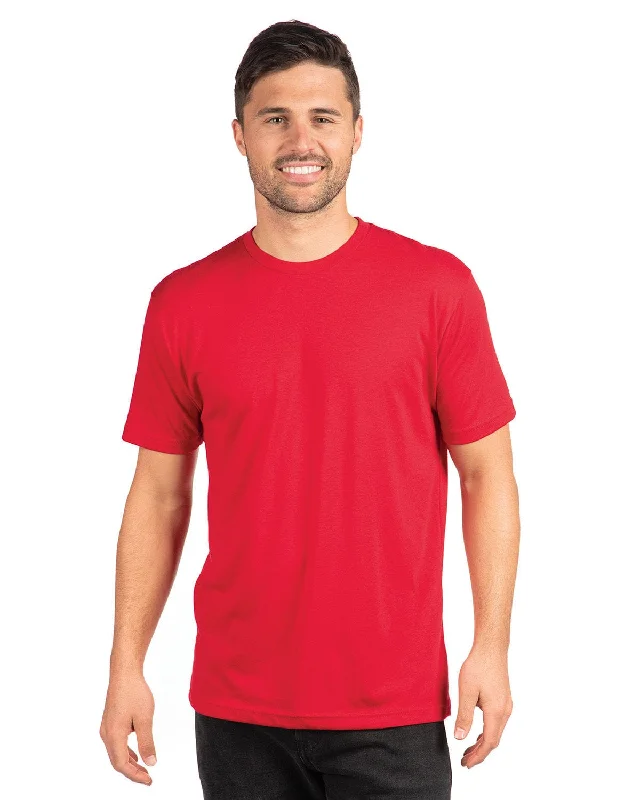 Weekend Offers That Sizzle Next Level Mens Triblend Crew Tee | Red