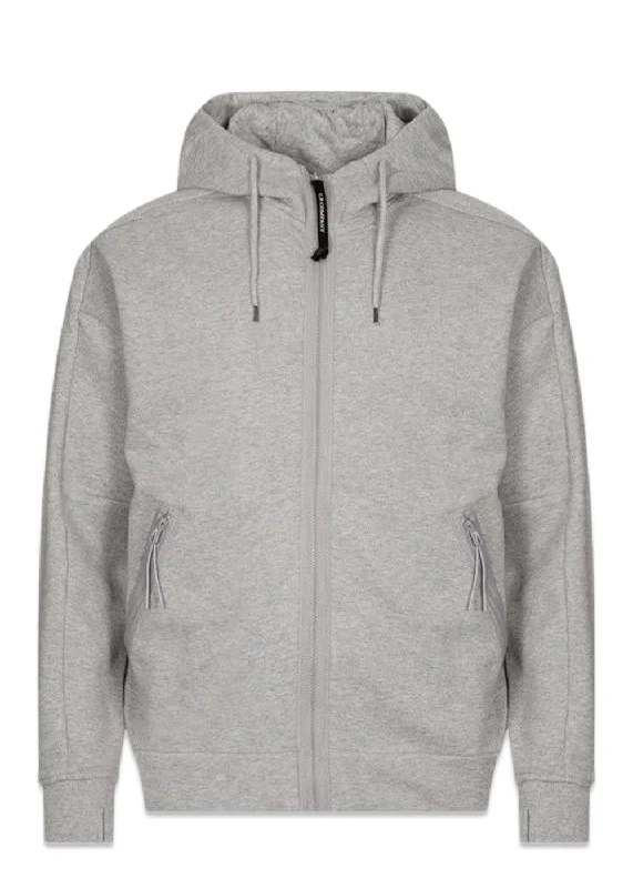 Special Buy Sweatshirts-Hooded Open - Grey Melang