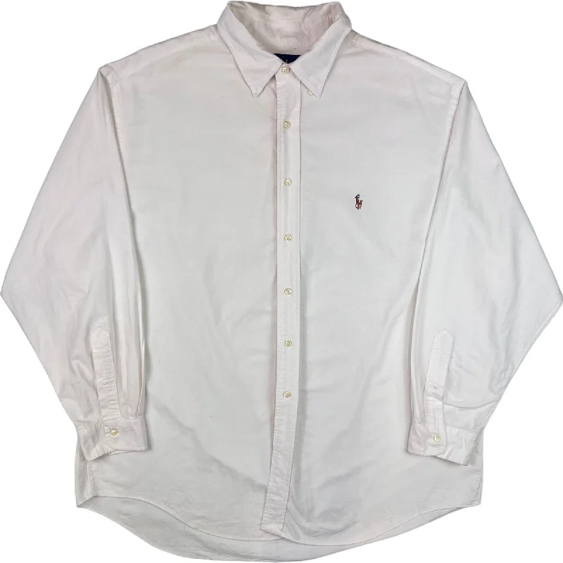 YEAR-End Clearance Ralph Lauren Long Sleeve Shirt White