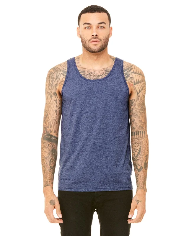 Weekend Specials to Grab Bella+Canvas Unisex Jersey Tank | Heather Navy