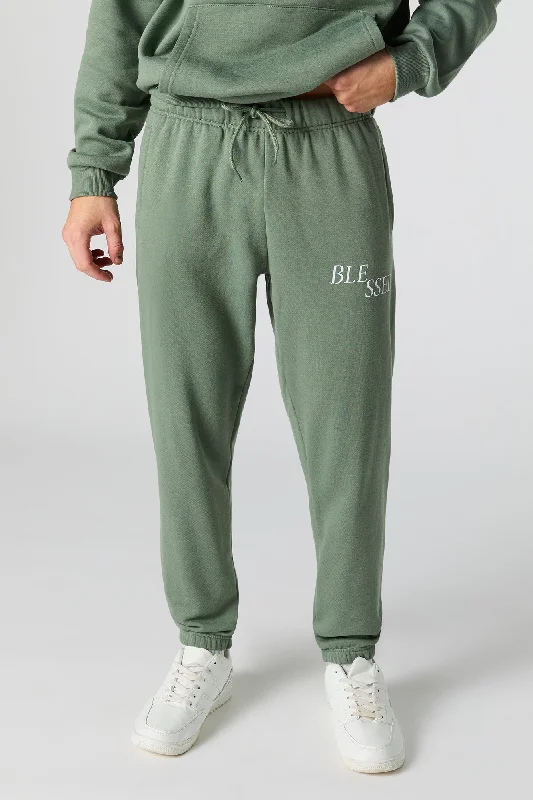 The Best Prices Blessed Graphic Fleece Jogger