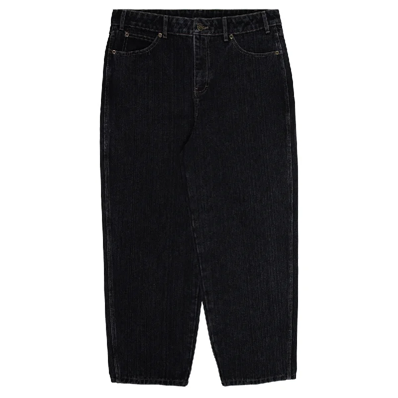 Fantastic Savings Dickies - 5 Pocket Baggy Work Jeans Washed Black