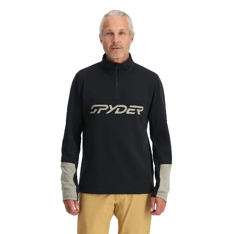 Bonus Offer Mens Speed Fleece Half Zip - Black