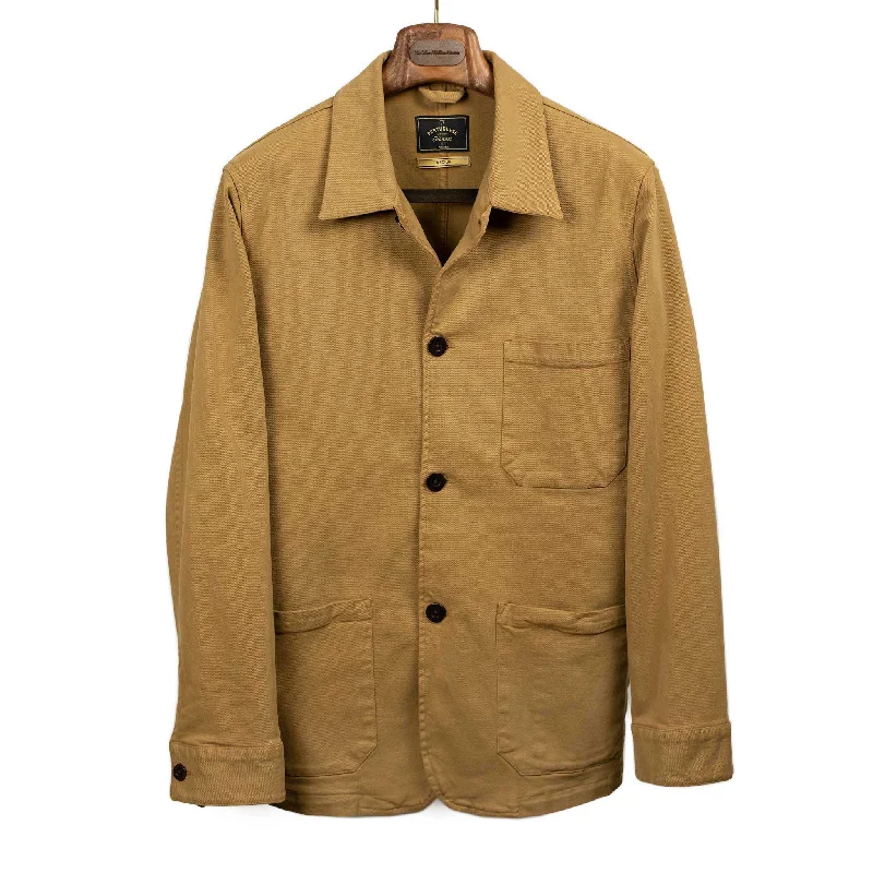 Special Promotion Labura shirt jacket in Autumn Shades stretch cotton twill