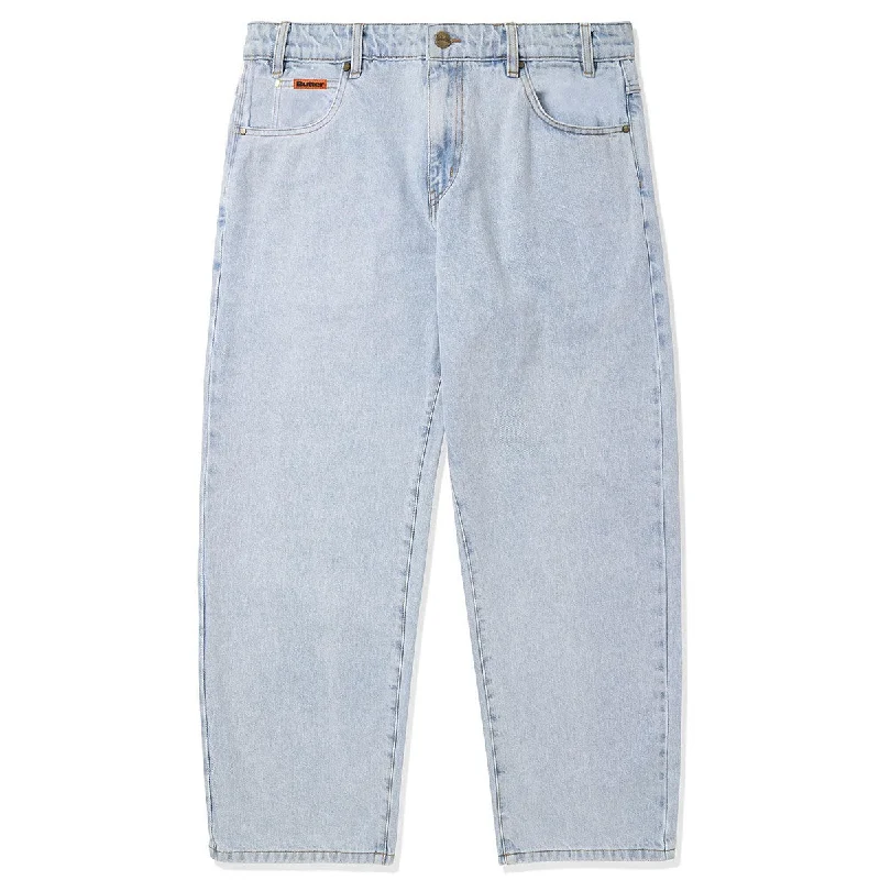 YEAR-End Clearance Butter Goods - Baggy Denim Jeans Light Blue