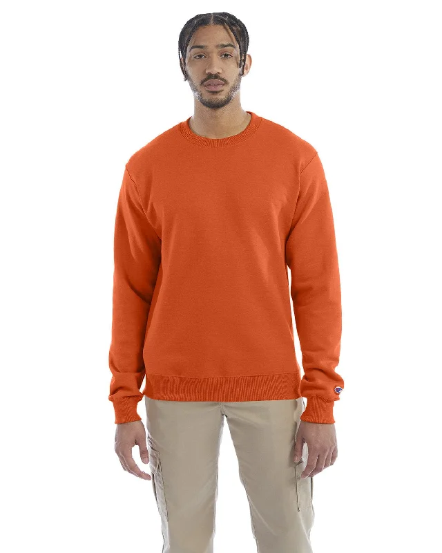 Crazy Deal Champion EcoSmart Crewneck Sweatshirt | Orange