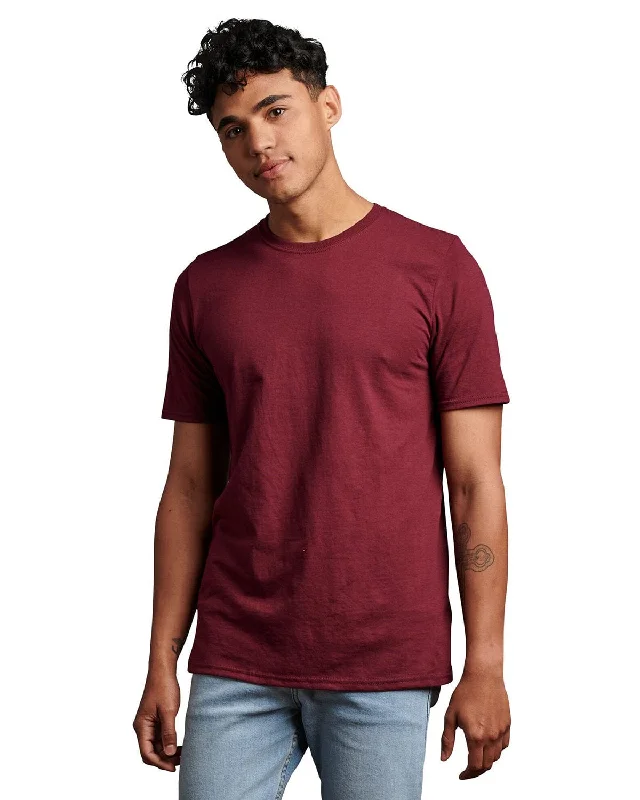 Early Bird Russell Athletic Unisex Essential Performance T-Shirt | Maroon