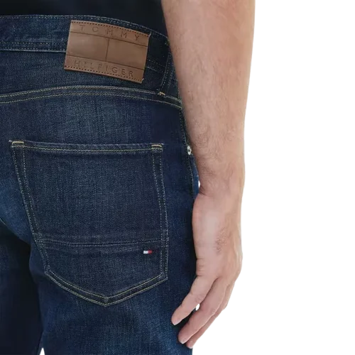 Members Only Tommy Hilfiger - Denton Stretch Straigh Fit Jean - Oliver Indigo