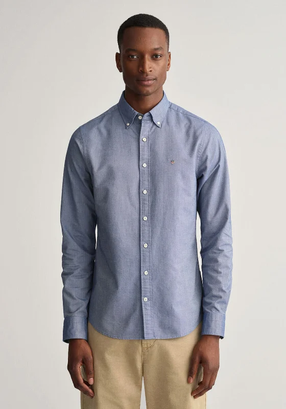 Weekend Deal Gant Oxford Slim Fit Shirt, Persian Blue