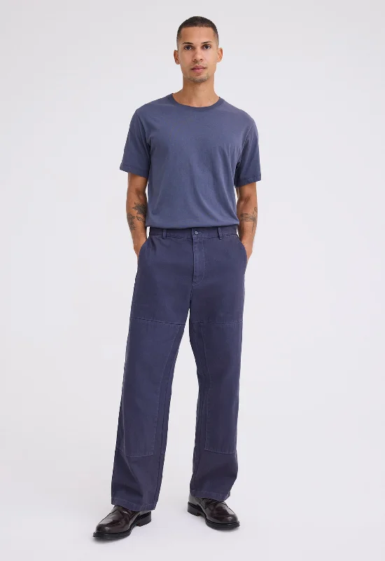 Weekend Offers That Thrill Zane Cotton Denim Pant - Sly Blue