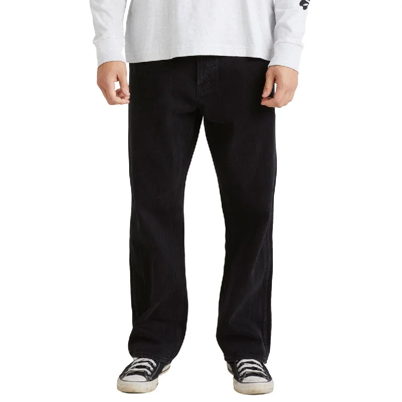 Weekend Offers That Tempt RVCA Americana Dayshift Denim Jeans - Black Rinse