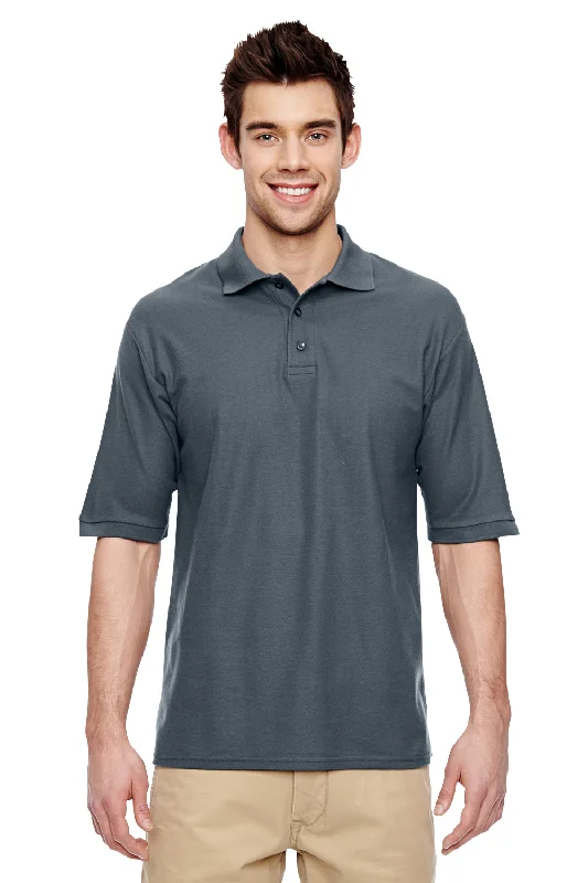 Weekend Specials to Cherish Jerzees Mens Easy Care Moisture Wicking Short Sleeve Polo Shirt - Charcoal Grey - Closeout Weekend Specials to Cherish Jerzees Mens Easy Care Moisture Wicking Short Sleeve Polo Shirt - Charcoal Grey - Closeout