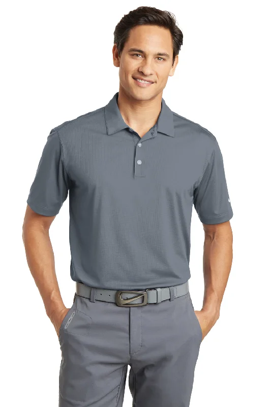 New Arrival Nike Mens Dri-Fit Moisture Wicking Short Sleeve Polo Shirt - Cool Grey