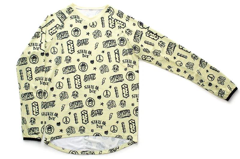 Blowout Deals State Bicycle Co. - "Cool S" All-Road Jersey - Long Sleeve Tech-T