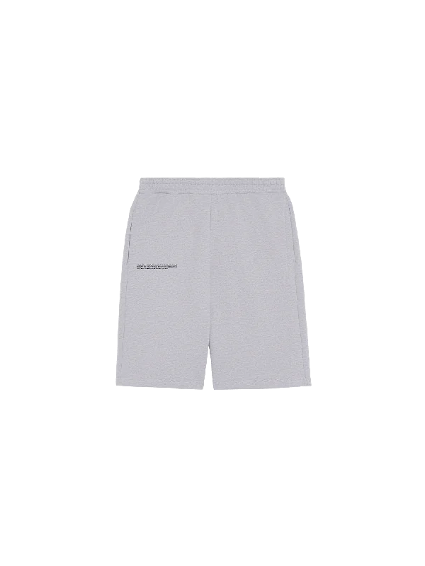 Exclusive Deal Mens 365 Midweight Long Shorts—grey marl